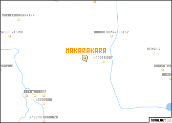 map of Makarakara