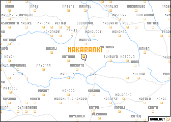 map of Makaranki