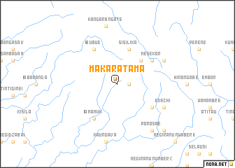 map of Makaratama