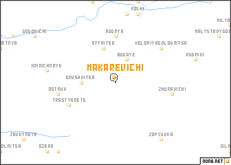 map of Makarevichi