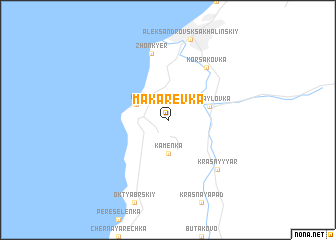 map of Makarevka