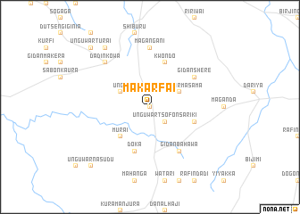 map of Makarfai