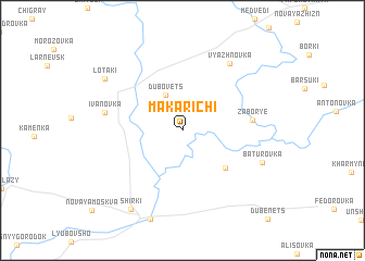 map of Makarichi