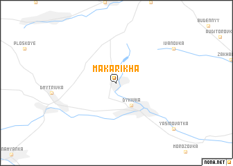 map of Makarikha