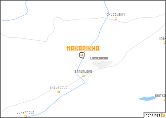 map of Makarikha