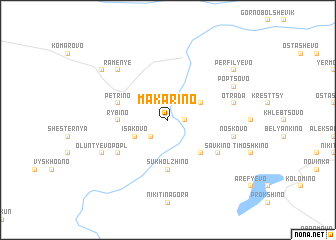 map of Makar\