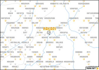 map of Makari