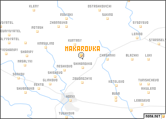 map of Makarovka