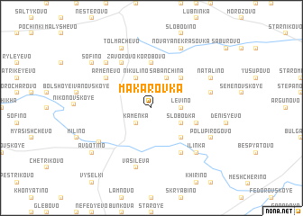 map of Makarovka