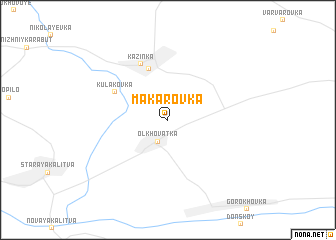 map of Makarovka