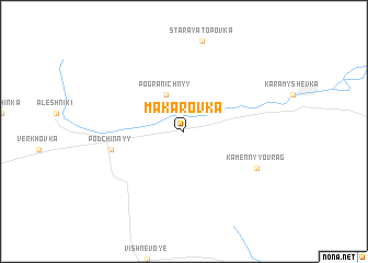 map of Makarovka