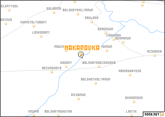 map of Makarovka