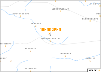 map of Makarovka