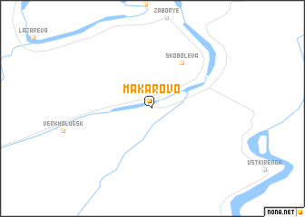 map of Makarovo