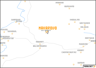 map of Makarovo