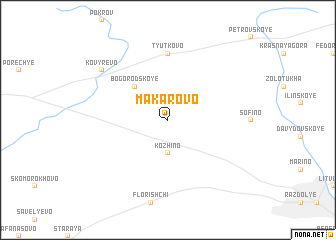 map of Makarovo