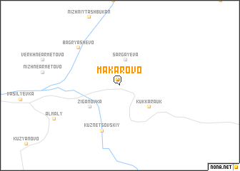 map of Makarovo