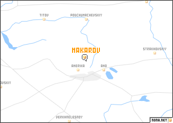 map of Makarov