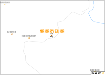 map of Makar\