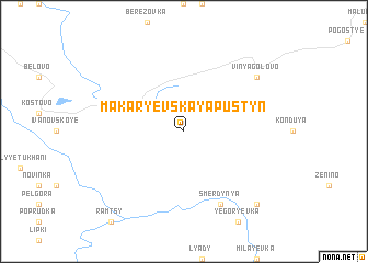 map of Makar\