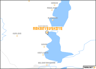 map of Makar\