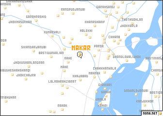 map of Makar