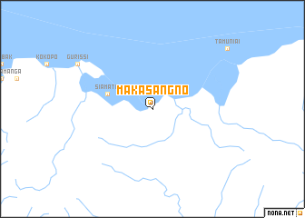 map of Makasangno