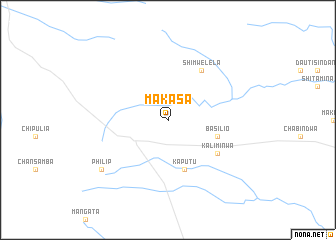 map of Makasa