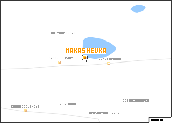 map of Makashevka