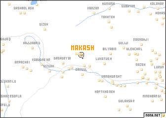 map of Makash