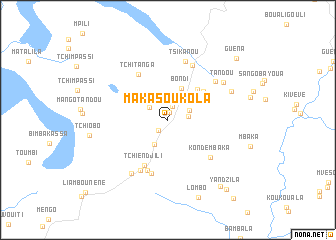 map of Makasou Kola