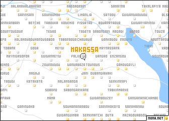 map of Makassa