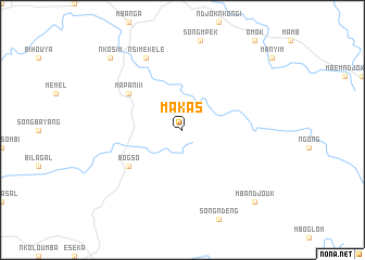 map of Makas