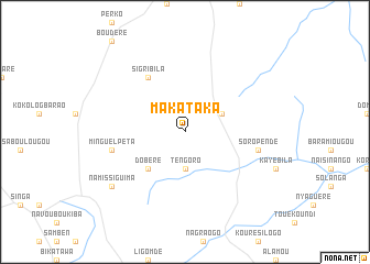 map of Makataka