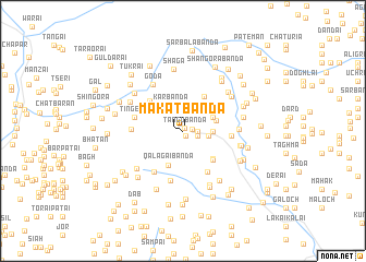 map of Mākat Bānda