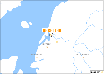 map of Makatian