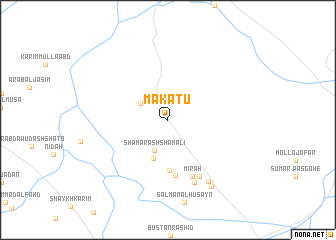 map of Makātū