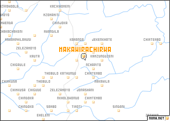 map of Makawira Chirwa