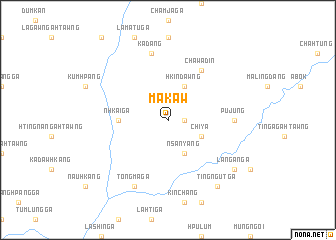 map of Makaw