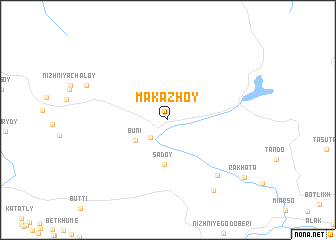 map of Makazhoy