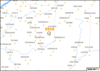 map of Maka