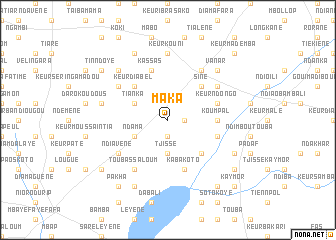 map of Maka