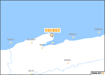 map of Makbon