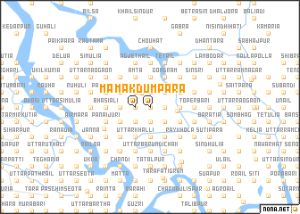 map of Makdumpāra