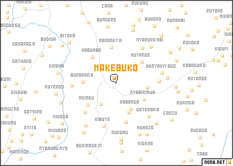 map of Makebuko