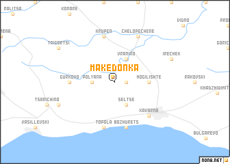 map of Makedonka