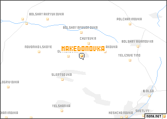 map of Makedonovka