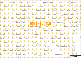 map of Makehelwala
