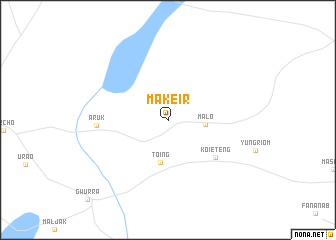 map of Makeir