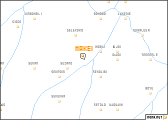 map of Makei